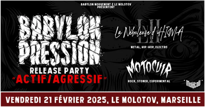 Babylon Pression + la Nébuleuse D'hima + Motocuir