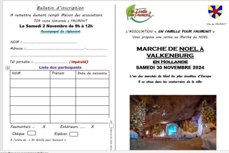 Marché de Noel