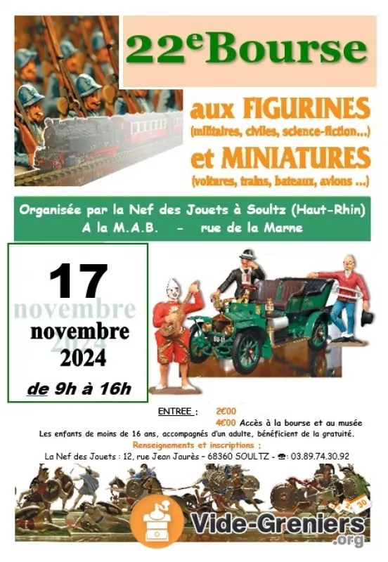 22Ème Bourse Aux Figurines et Miniatures