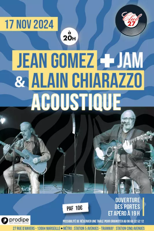 Jean Gomez & Alain Chiarazzo + Jam