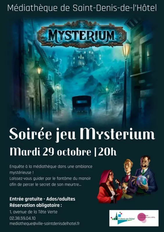 Soirée Jeu Mystérium