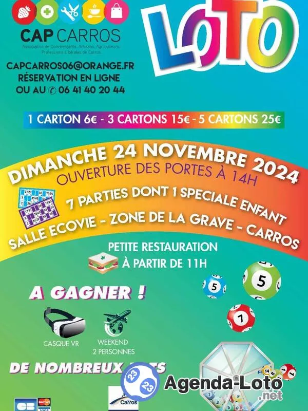 Loto des Commercants de Carros