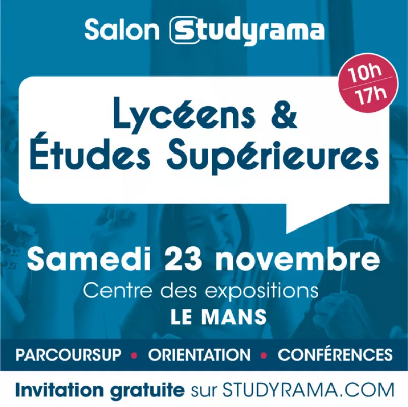 Salon Studyrama des Lycéens et des Etudes Supérieures du Mans