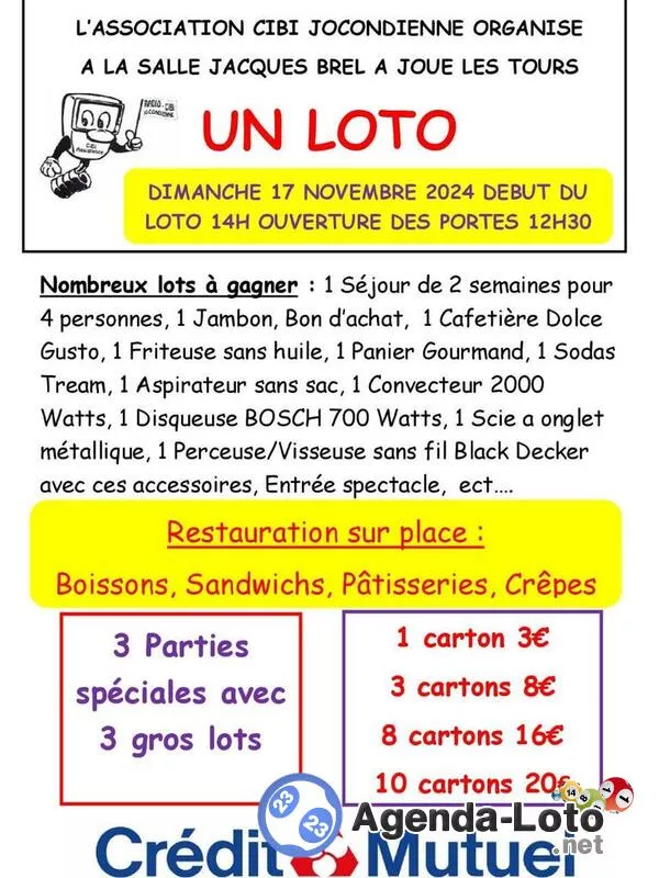 Loto de la Cibi Jocondienne