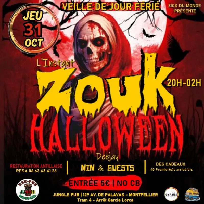 L'Instant Zouk-Edition Halloween