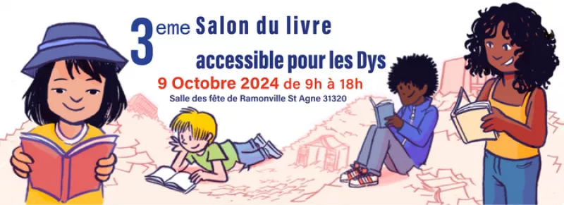 3E Salon du Livre Accessible pour les Dys