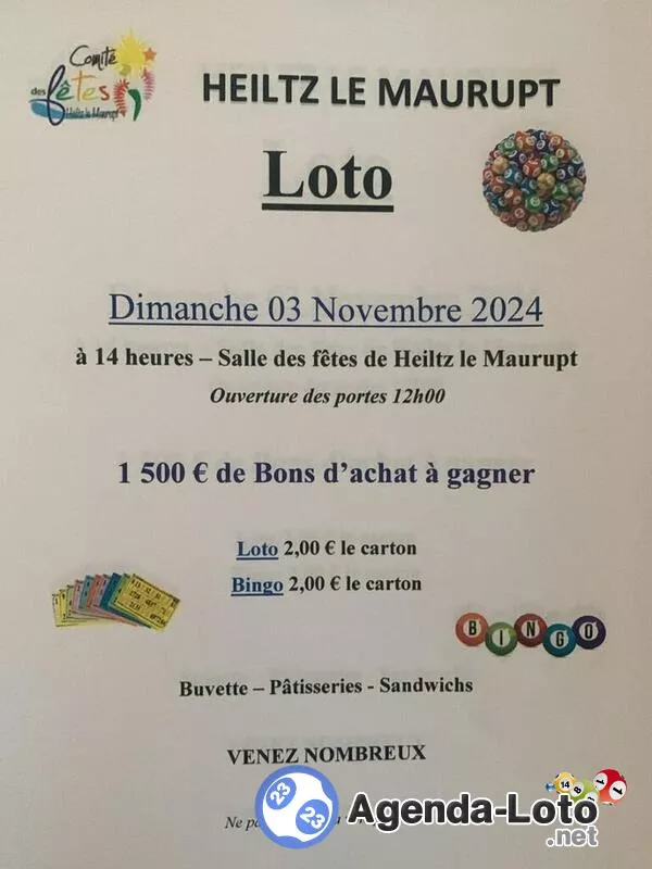 Loto du Comité des Fêtes