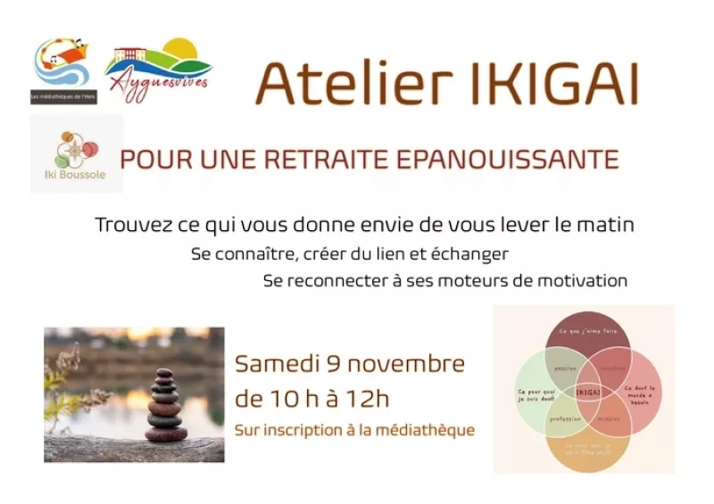 Atelier Ikigai : pour une Retraite Épanouissante