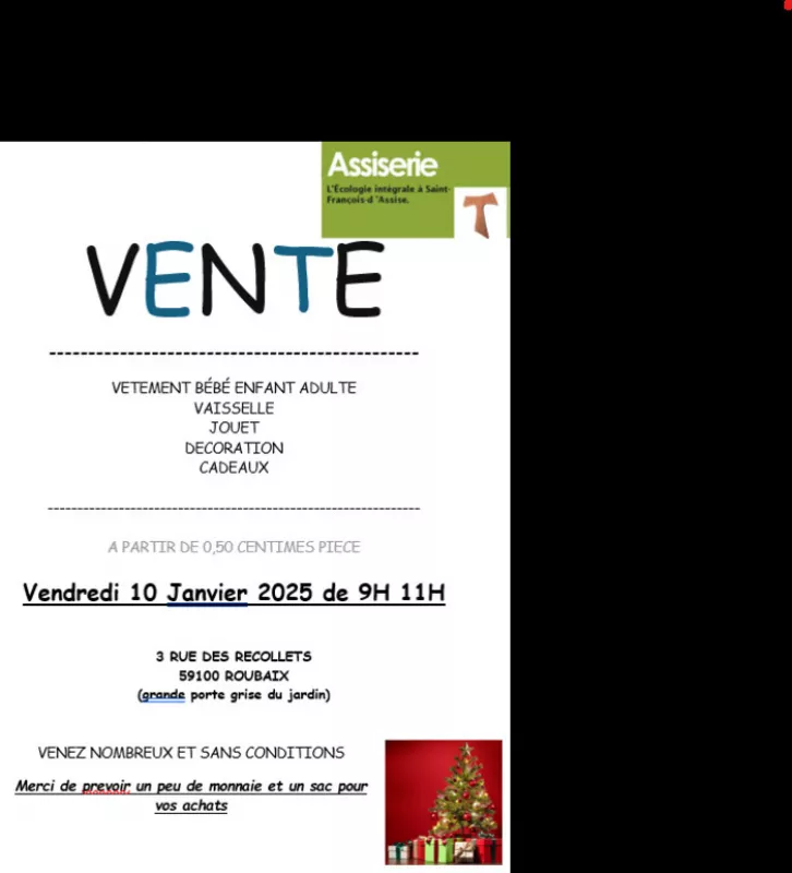 Vente de Vétements