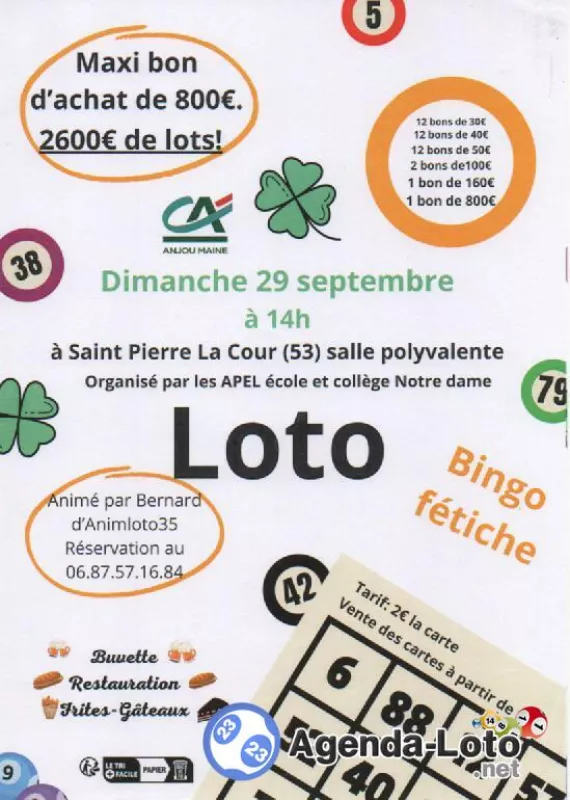 Loto Animé par Animloto35 Bernard