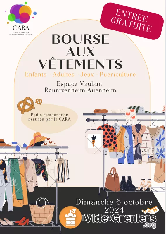 Bourse Aux Vêtements, Jouets et Accessoires de Puériculture