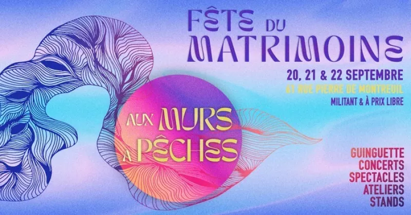 Fête du Matrimoine Aux Murs à Pêches