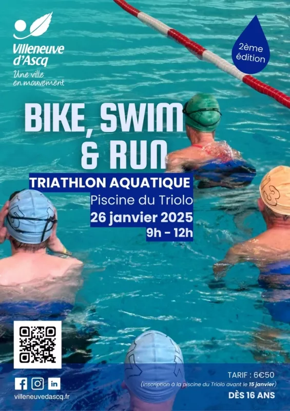 Bike, Swim And Run