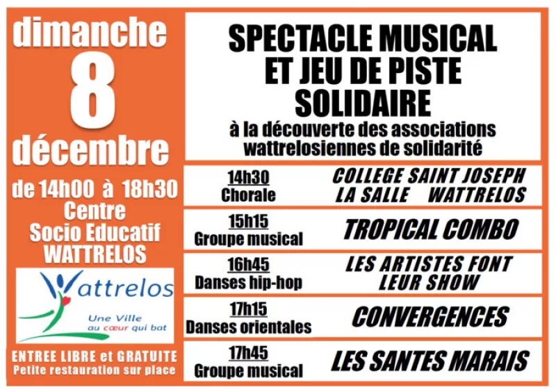 Spectacle Musical et Jeu de Piste Solidaire