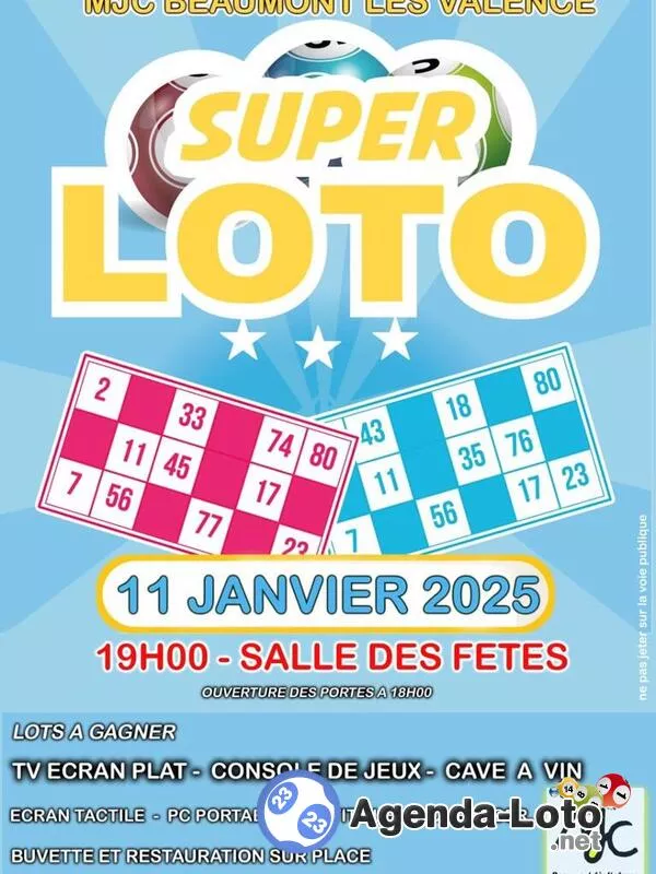 Super Loto-Mjc Beaumont Lès Valence