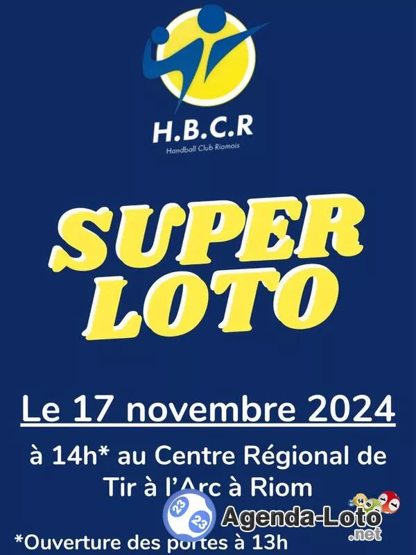 Super Loto du Handball Club Riomois