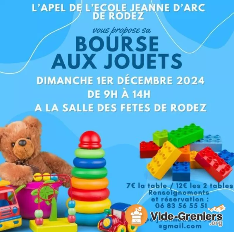 Bourses Aux Jouets École Jeanne d'Arc