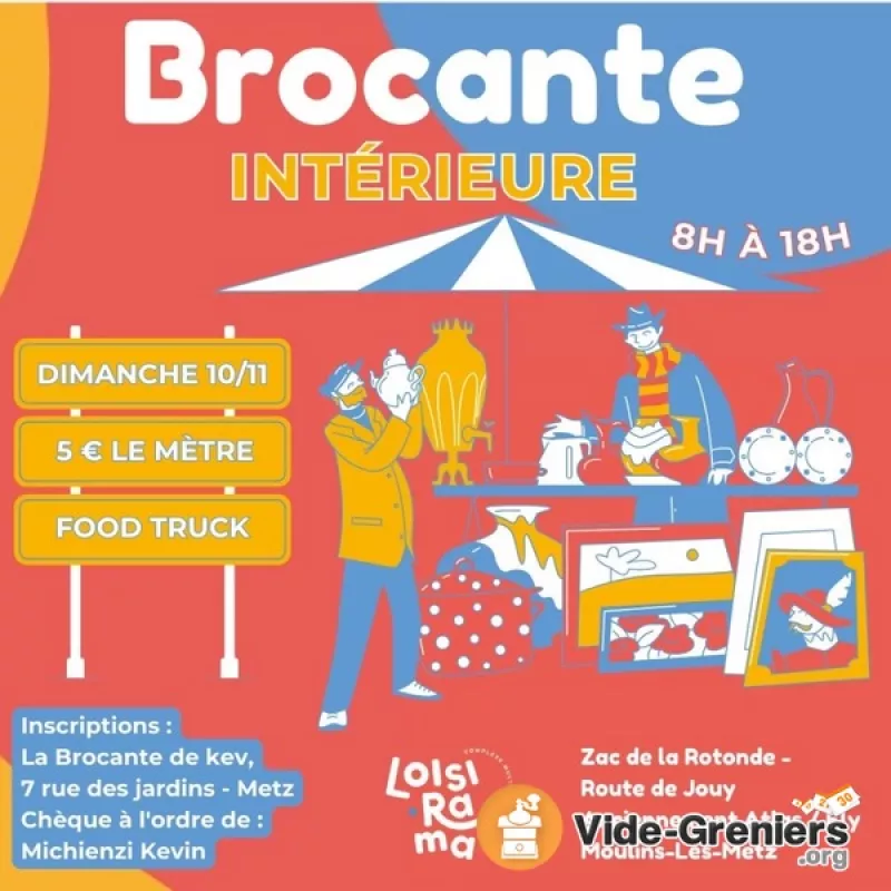 Brocante Intérieur du Loisirama