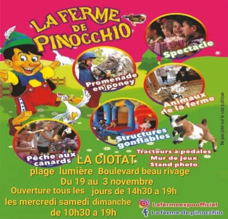 La Ferme de Pinocchio à la Ciotat