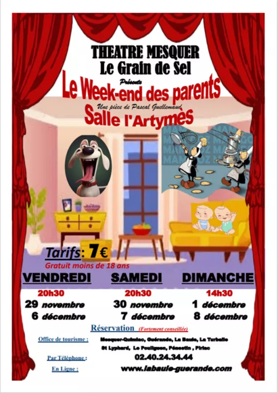 Théâtre : le Week-End des Parents