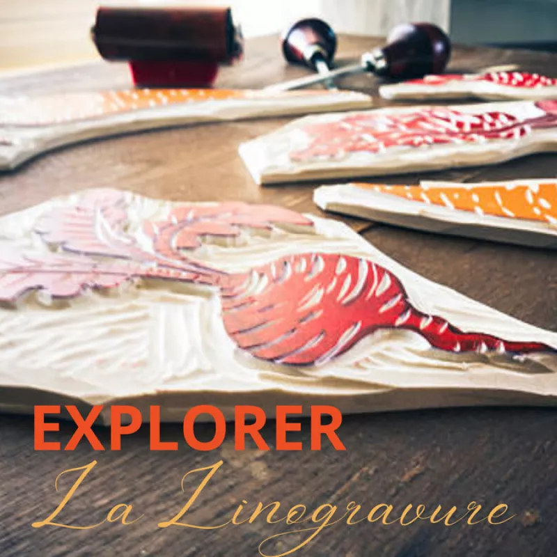 Atelier-Explorez la Linogravure