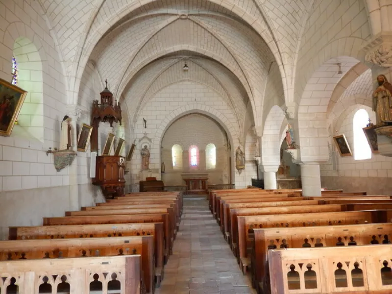 Eglise Saint-Pierre, Eglise Saint-Romain, Dangé-Saint-Romain