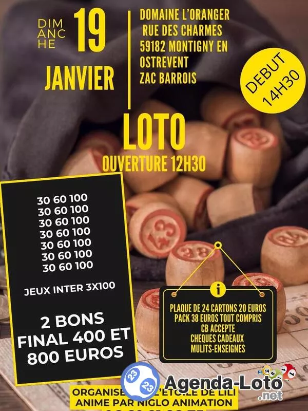 Loto Dominical 14H30