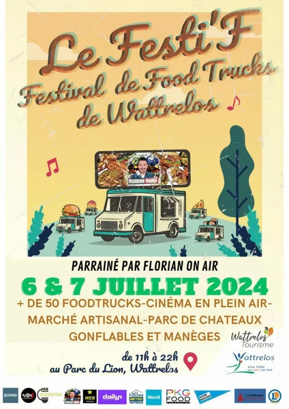Festi'F Festival de Food Trucks de Wattrelos