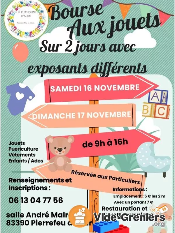 Bourse Aux Jouets Vêtements Enfants et Puériculture