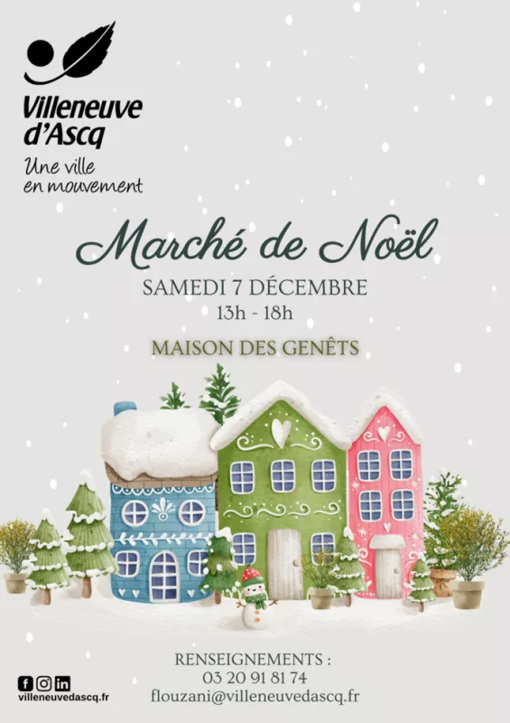 Marché de Noël à la Maison des Genêts