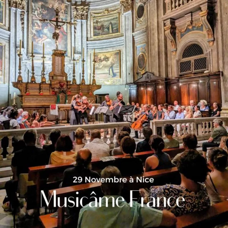 Concert à Nice : Vivaldi, Mendelssohn, Mozart, Mon