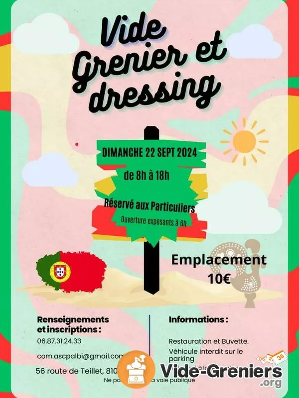 Vide Grenier et Vide Dressing Asc des Portugais d'Albi