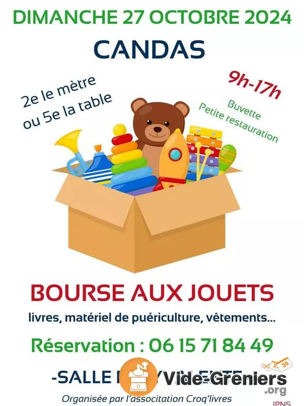 Bourse Jeunesse : Jouets Vêtements Livres Matériel de Puéricu