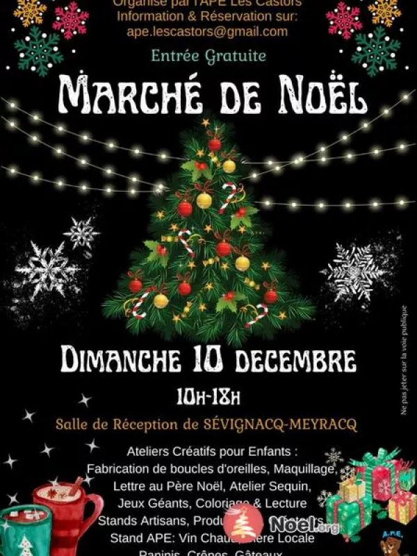 Marcher de Noël Ape les Castors