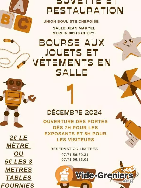 Bourse Aux Jouets et Aux Vêtements