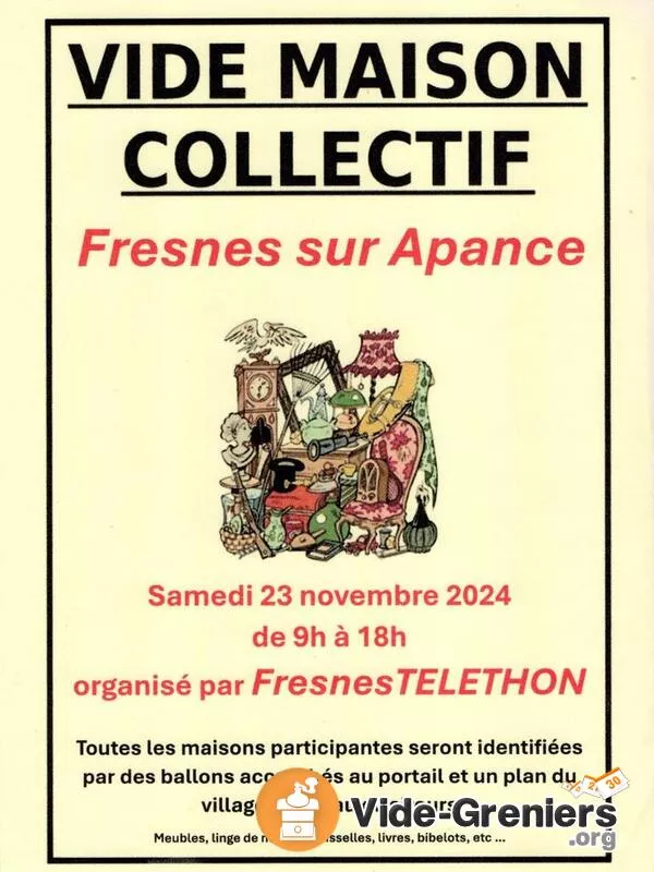 Vide Maison Collectif du Telethon