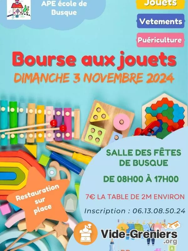 Bourse Aux Jouets École de Busque