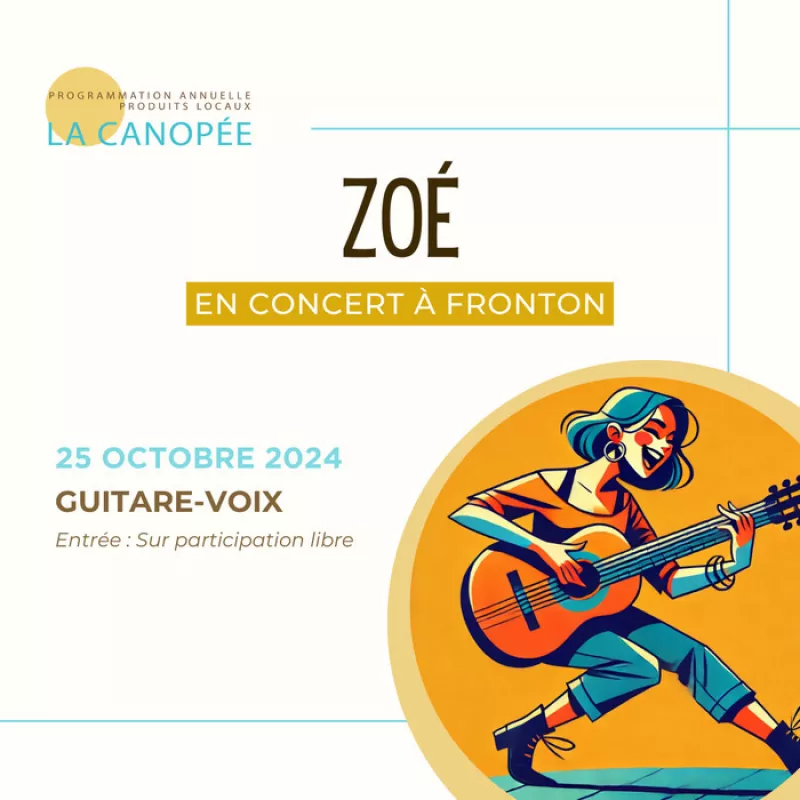 Zoé à la Canopée | Guitare-Voix | 25.10.24