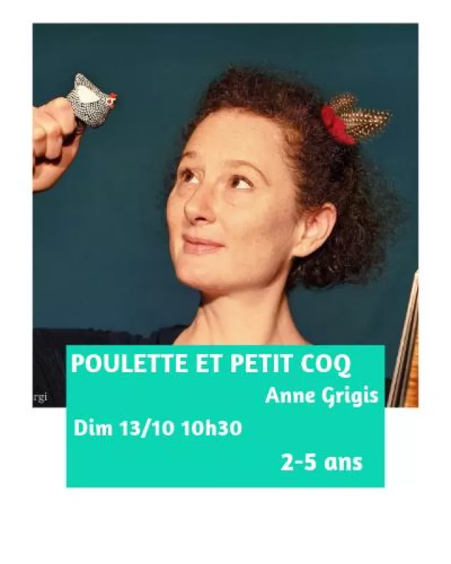 Poulette et Petit Coq -Théâtre à la Barraca Zem