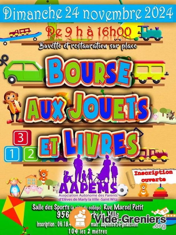 Bourse Aux Jouets et Livres