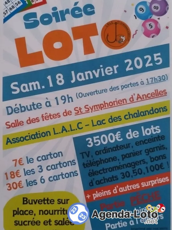 Loto du Lac des Chalandons