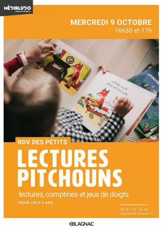 Lectures Pitchouns-Mercredi 9 Octobre