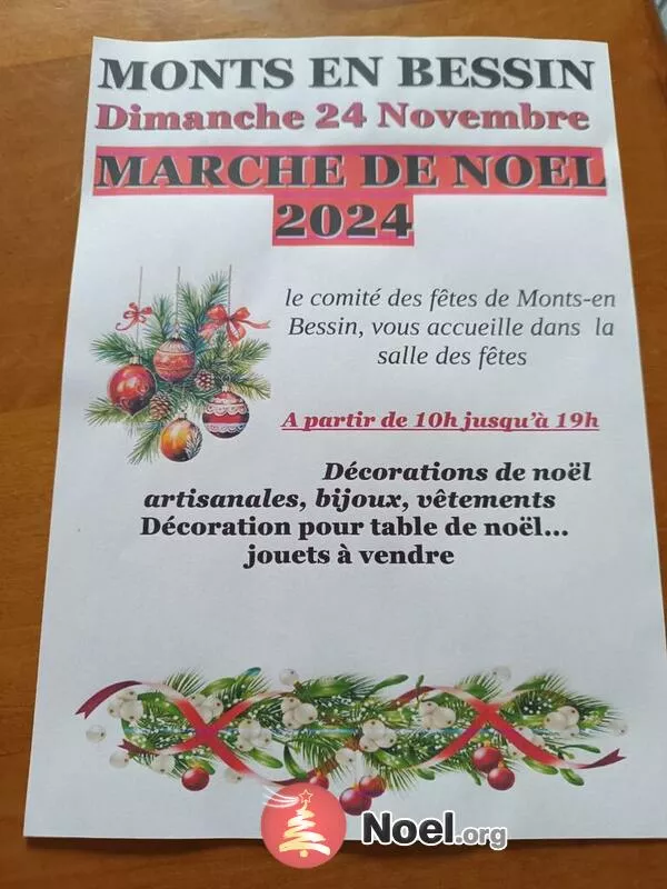 Marché de Noël à Monts en Bessin