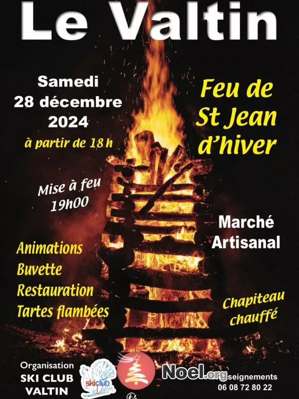 Feu de Saint Jean D’hiver et Marché Artisanal