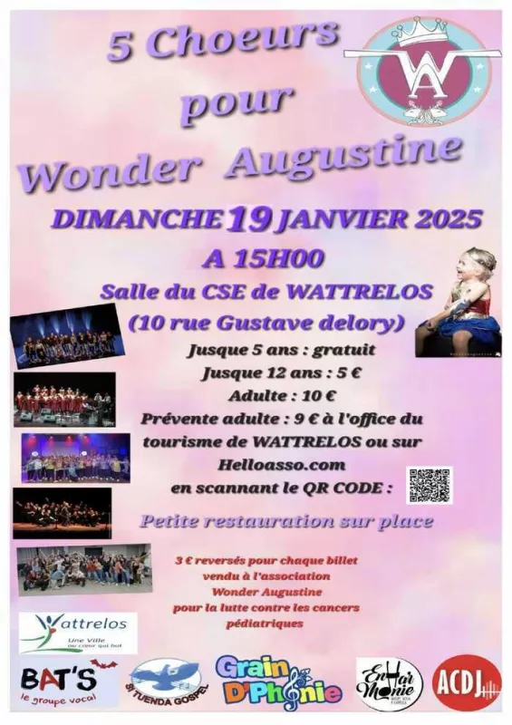 5 Chœurs pour Wonder Augustine