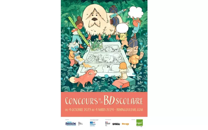 Exposition Bd  : Concours Scolaire du Festival d'Angoulème 2024