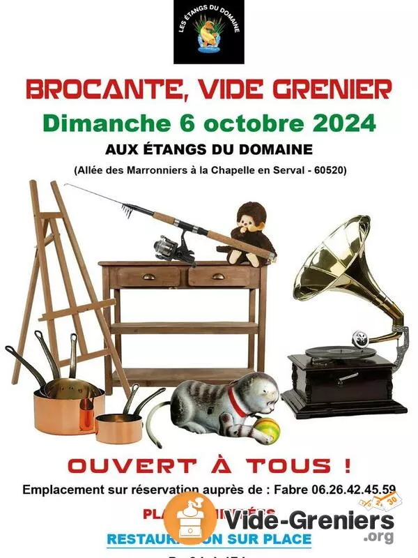 Brocante des Étangs du Domaine