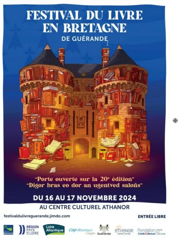 20Ème Édition du Festival du Livre en Bretagne de Guérande