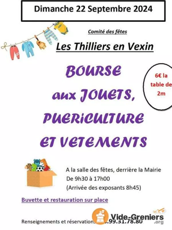 Bourse Aux Jouets Vêtements et Puériculture