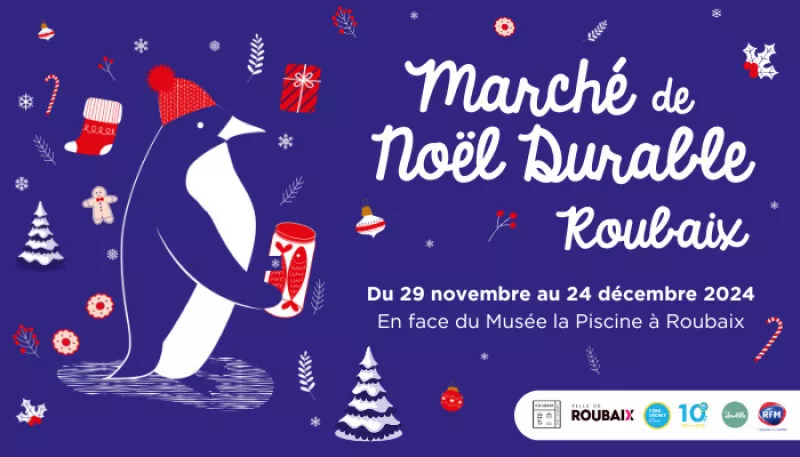 Marché de Noël Durable Roubaix 2024